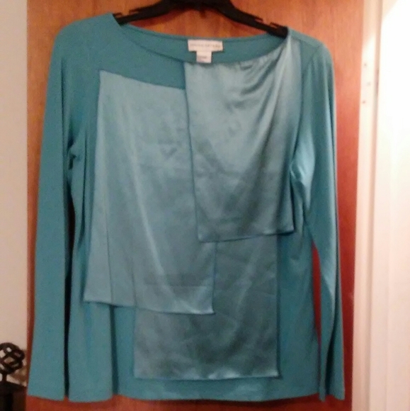 Doncaster Tops - Silk Panel Top